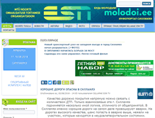 Tablet Screenshot of molodoi.ee